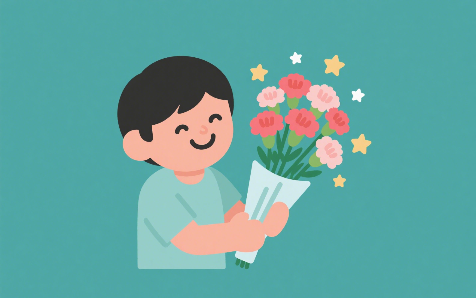 送长辈鲜花